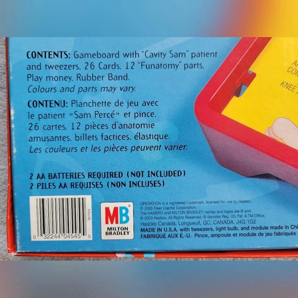 Operation Board Game  Used - Picture 13 of 15